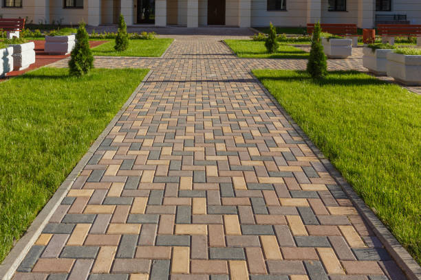 Residential Paver Driveway in Cadillac, MI